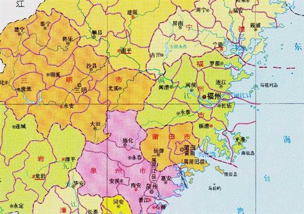 福建省的区划变动，9个地级市之一，福州市为何有13个区县？