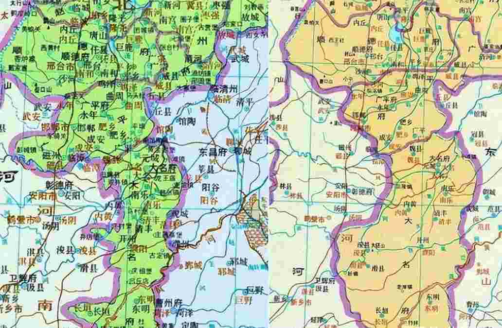 河北与河南的辖区调整，河北省的8个县，为何划归了河南省？