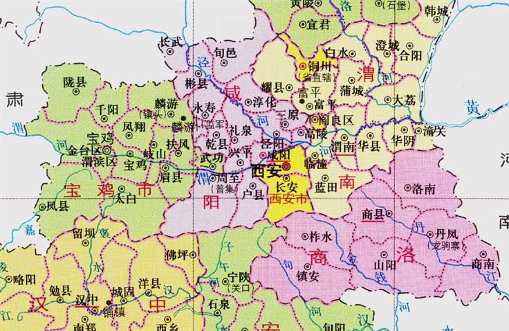 陕西省的区划变动，10个地级市之一，咸阳市为何有14个区县？