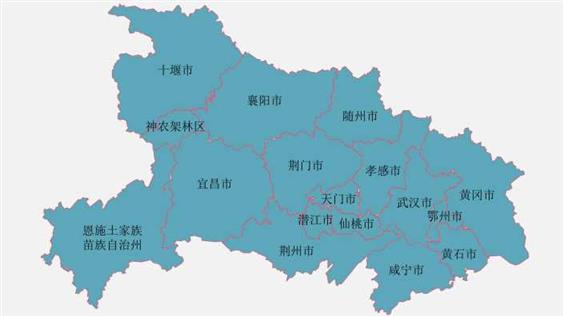 湖北省的区划变动，12个地级市之一，孝感市为何有7个区县？