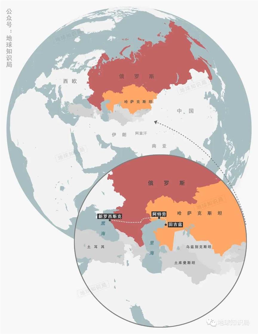 中亚第一大国，逼俄罗斯让步了 | 地球知识局