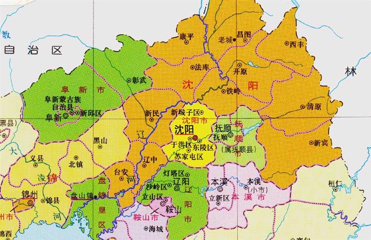 辽宁省的区划变动，东北4大城市之一，沈阳市为何有13个区县？