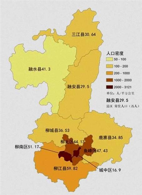 广西的辖区调整，14个地级市之一，柳州市为何有10个区县？