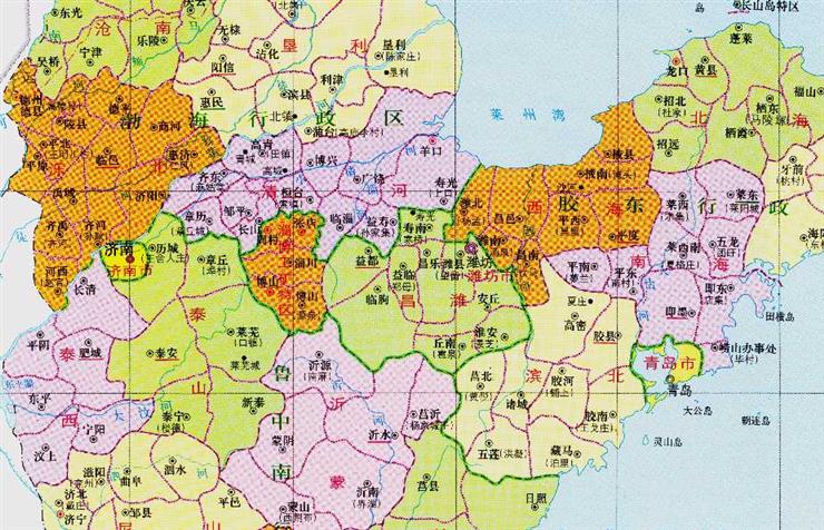 山东省的区划变动，11个专区的格局，如何形成了16个地级市？