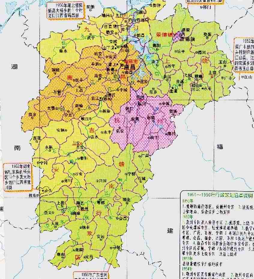 江西省的第一大城市，赣州市为何有18个区县？