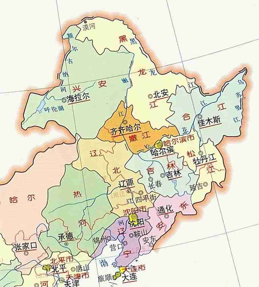 黑龙江松花江市地图图片