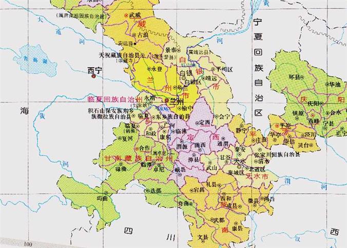 甘肃省8个专区的格局，为何一步步形成了12个地级市？