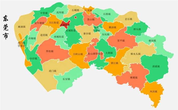 东莞市的区划调整，广东省四小虎之一，为何有20多个乡镇？