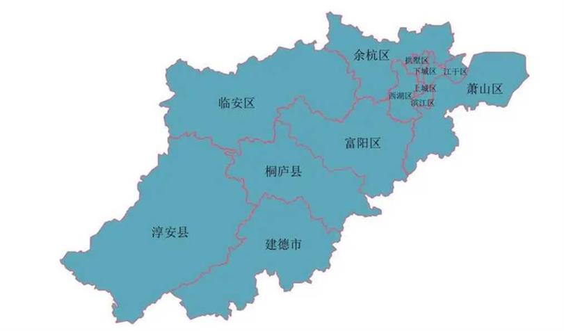 杭州市的区划调整，浙江省的第一强市，为何有13个区县？