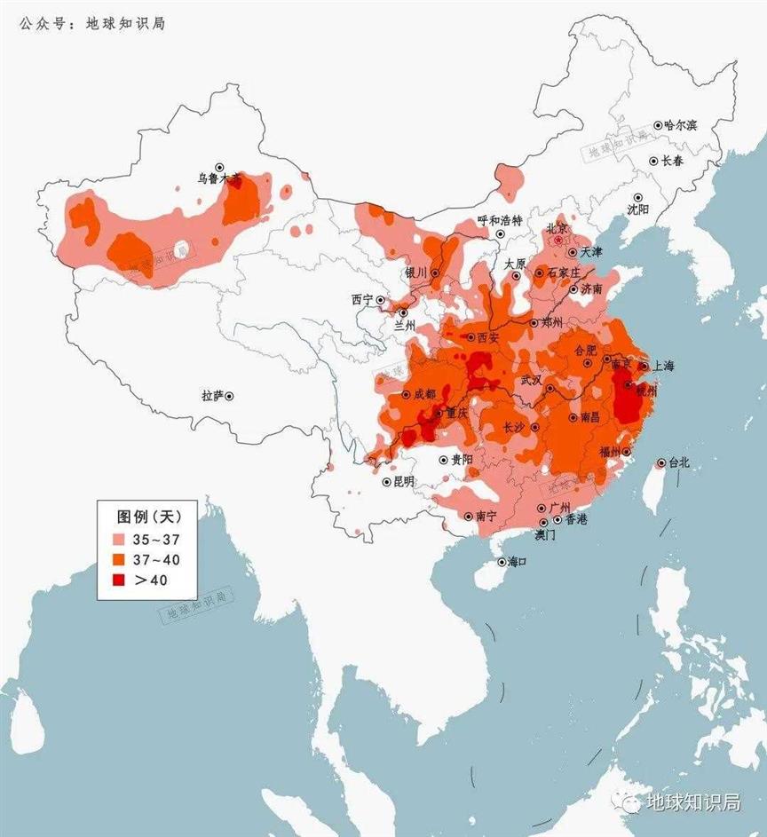 长江各省，热到怀疑人生 | 地球知识局