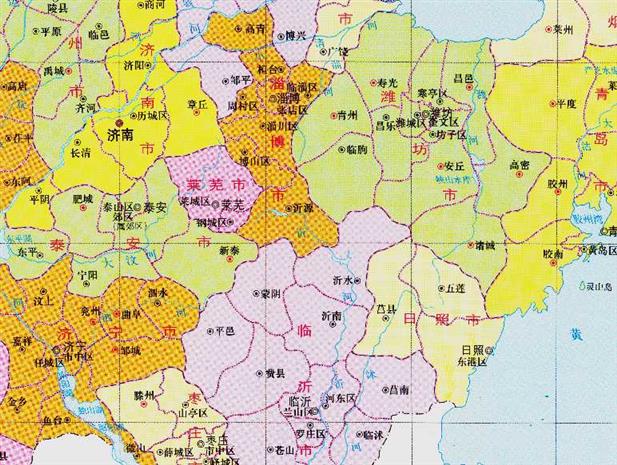 山东省的区划变动，11个专区的格局，如何形成了16个地级市？