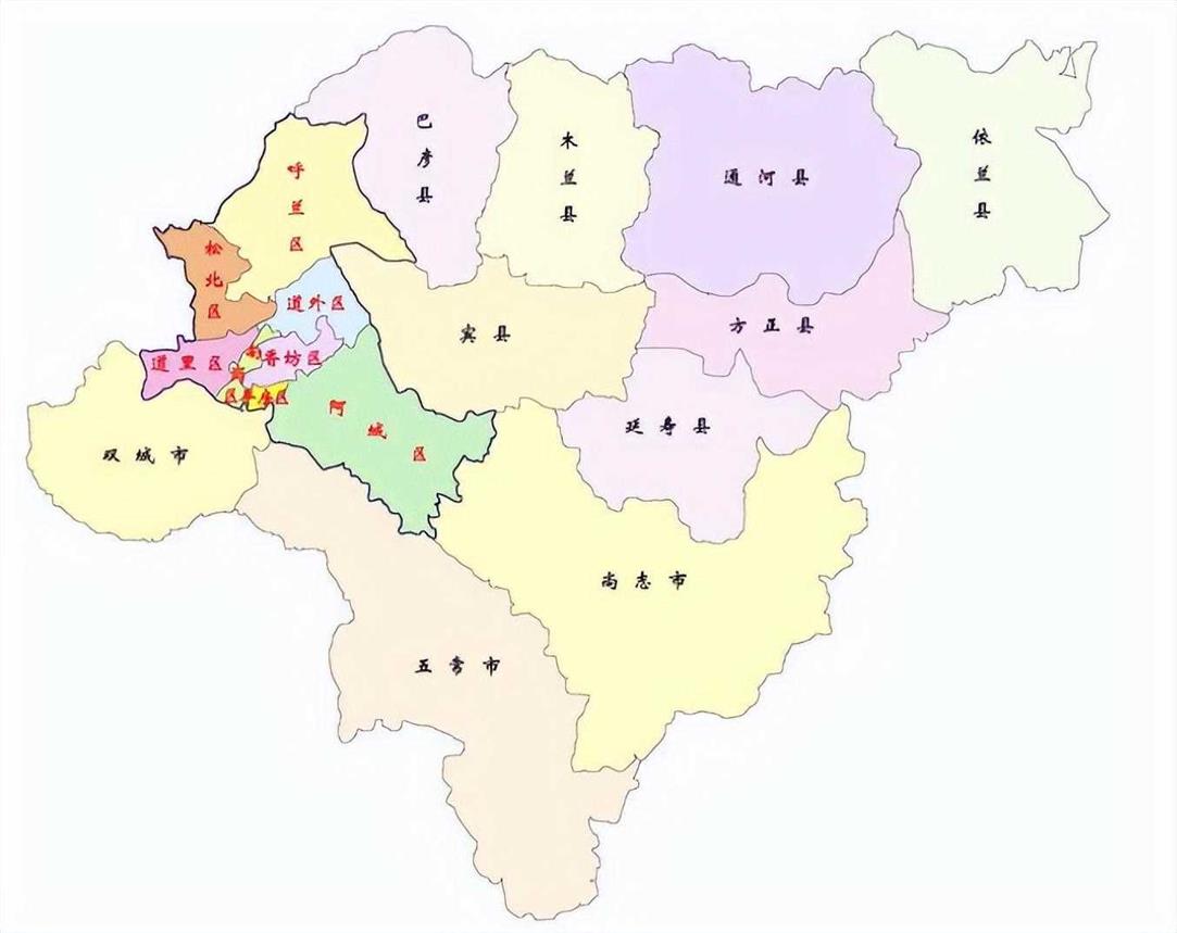 哈尔滨市的辖区调整，黑龙江省的第一强市，为何有18个区县？