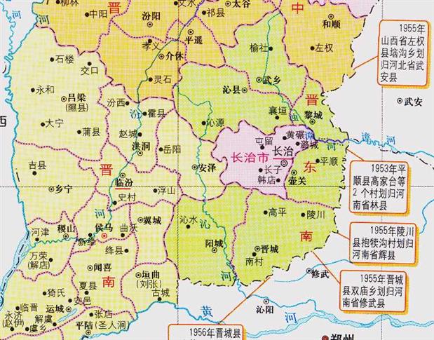 山西省的区划变动，6个专区的格局，为何形成了11个地级市？