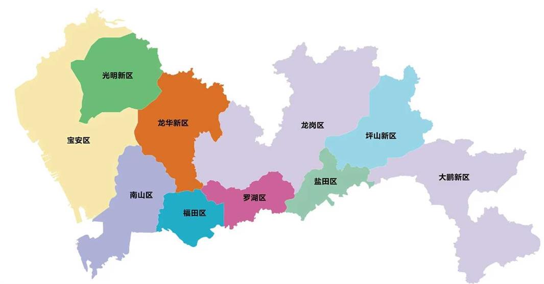 深圳市的区划调整，全国4个一线城市之一，为何有9个区？