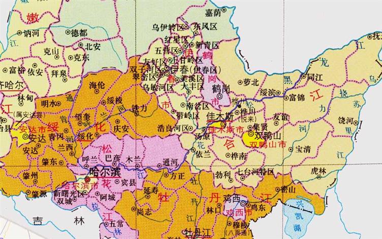 哈尔滨市的辖区调整，黑龙江省的第一强市，为何有18个区县？