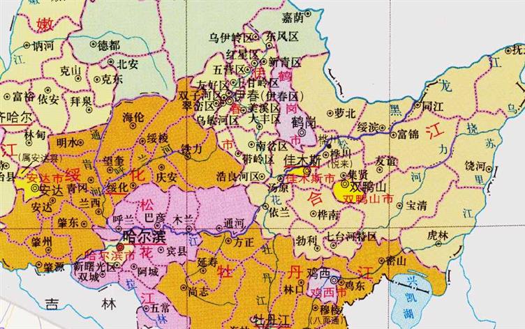 哈尔滨市的辖区调整，黑龙江省的第一强市，为何有18个区县？