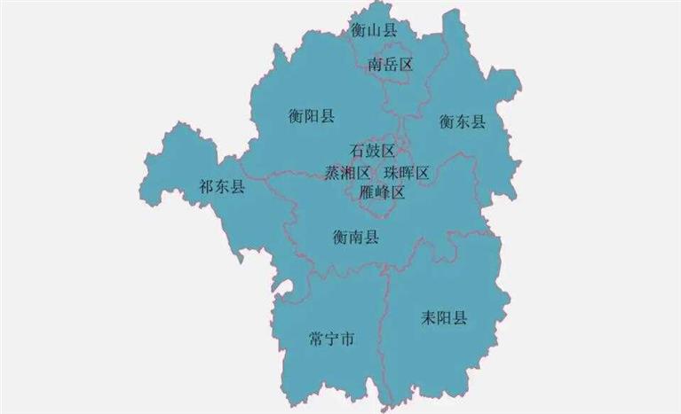 湖南省的第二大城市，衡阳市为何有12个区县？