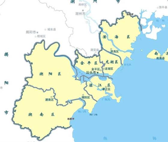 汕头市有14个区县，1991年，为何被拆分为3个地级市？