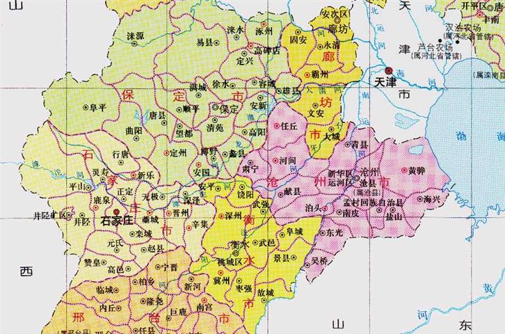 沧州市的区划调整，河北省的第3大城市，为何有16个区县？