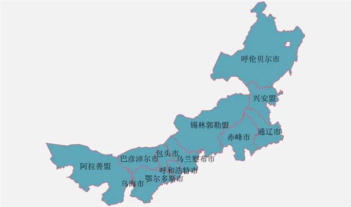 内蒙古的区划变迁，5大自治区之一，如何形成了12个地级区划？