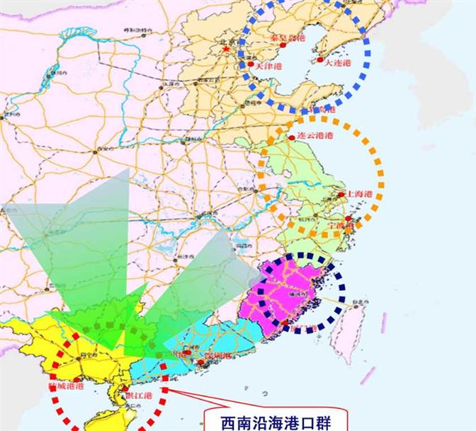 广东省的第5大城市，湛江市为何有9个区县？