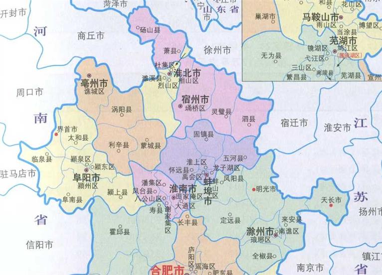 安徽省的16个地级市之一，阜阳市为何有8个区县？