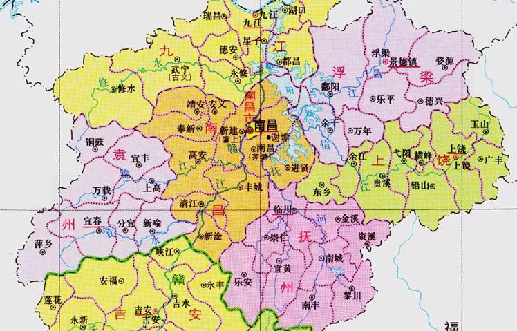 江西省的省会城市，南昌市为何有9个区县？