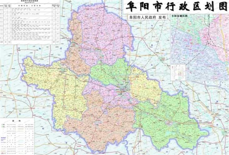 安徽省的16个地级市之一，阜阳市为何有8个区县？