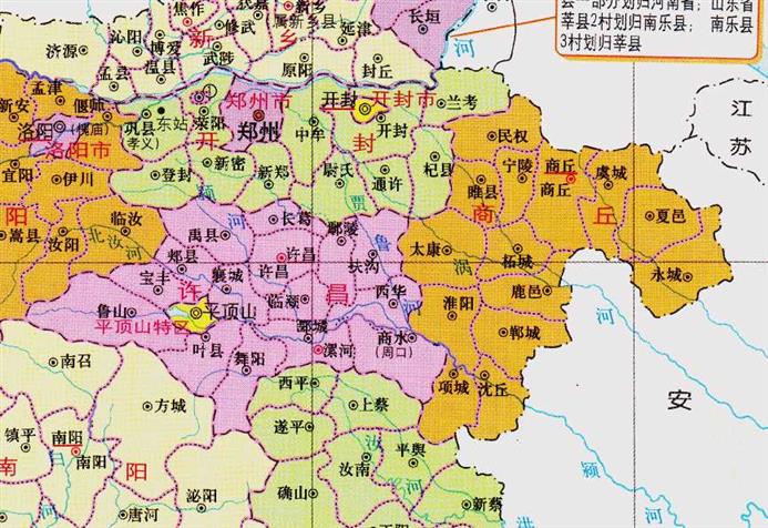 商丘市的区划调整，河南省的第5大城市，为何有9个区县？