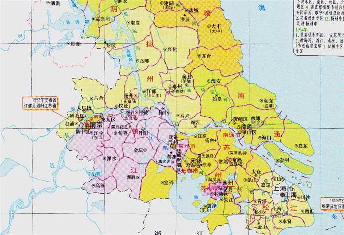 泰州市的区划调整，江苏省的第7大城市，为何有6个区县？