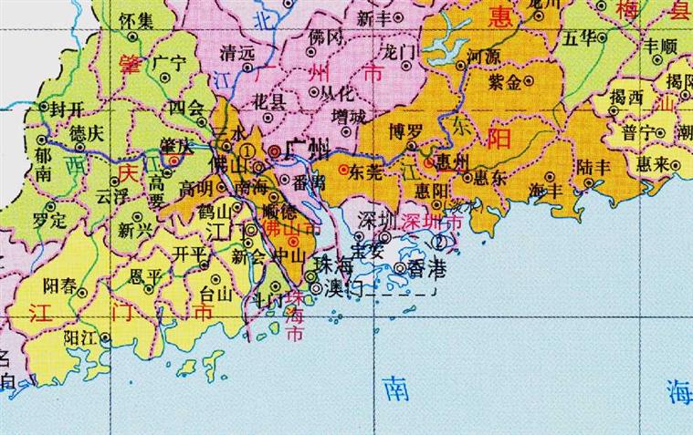 珠海市的区划调整，广东省第6大城市，珠海市为何有3个区？