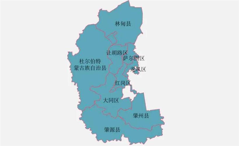 大庆市的区划调整，东北三省的第5大城市，为何有9个区县？