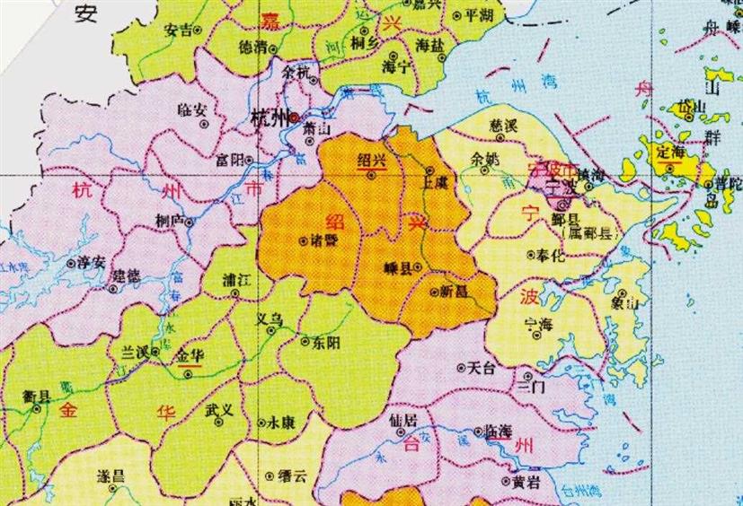 绍兴市的区划调整，浙江省的第4大城市，为何有6个区县？