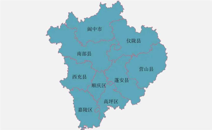 南充市的区划调整，四川省的第3大城市，为何有9个区县？