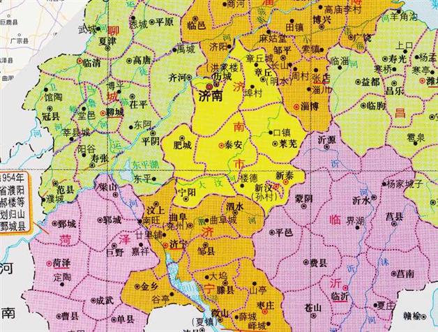 聊城市的区划调整，山东省的第6大城市，为何有8个区县？