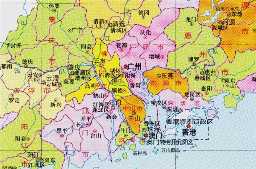 佛山市的区划调整，广东省的第3大城市，为何有5个区？