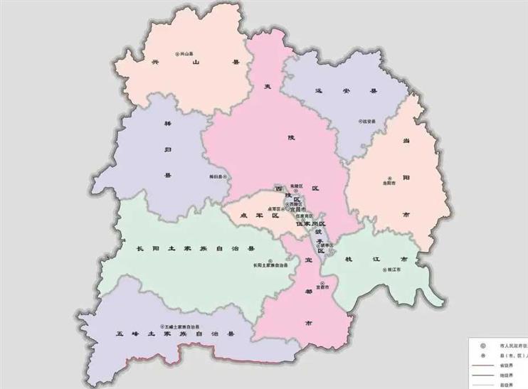 宜昌市的区划变动，湖北省的重要城市，为何有13个区县？