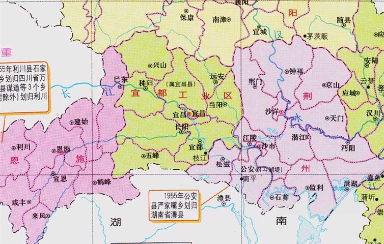 宜昌市的区划变动，湖北省的重要城市，为何有13个区县？