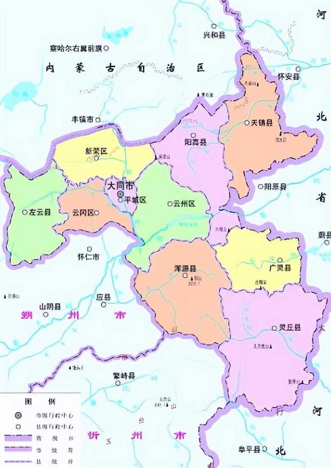 大同市的区划调整，山西省的第二大城市，为何有10个区县？