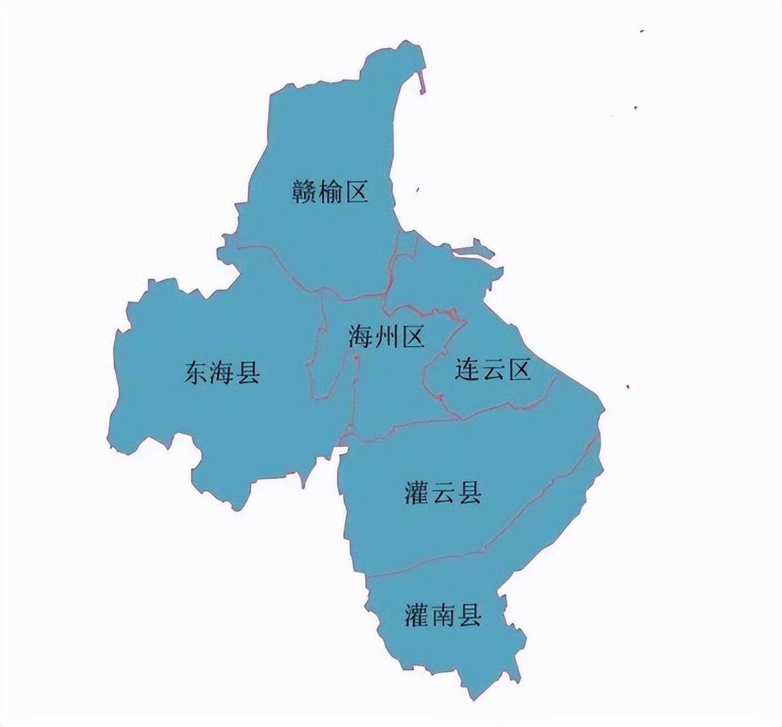 连云港市的区划调整，江苏省的重要城市，为何有6个区县？