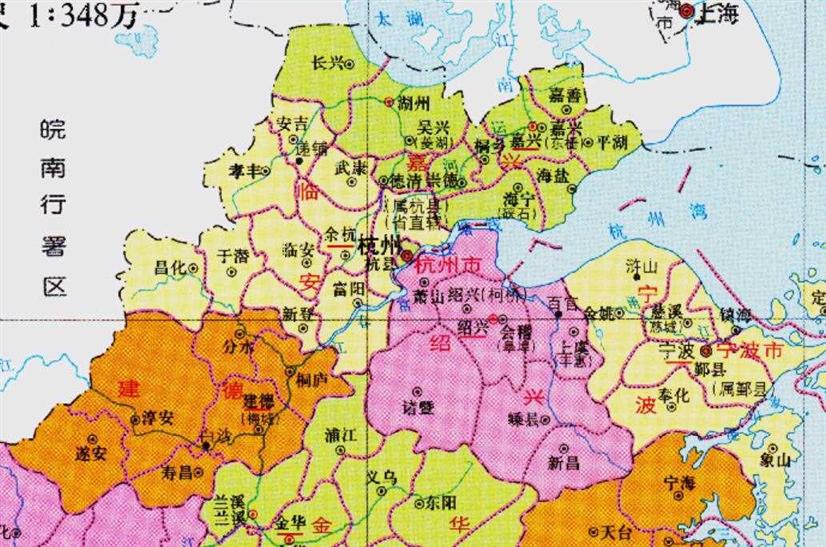 嘉兴市的区划调整，浙江省的第5大城市，为何有7个区县？