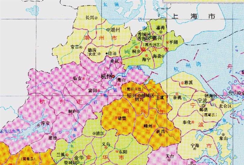 嘉兴市的区划调整，浙江省的第5大城市，为何有7个区县？