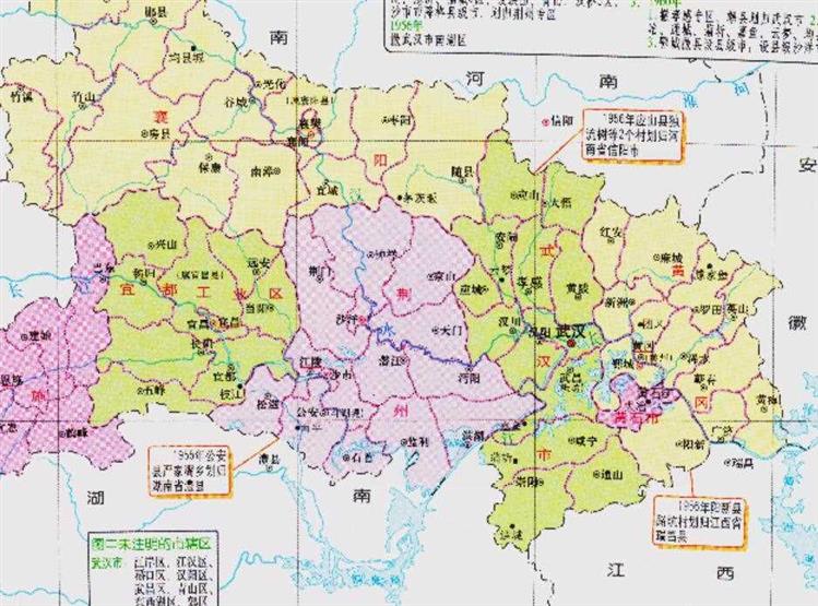 孝感市的区划变动，湖北省的重要城市，为何有7个区县？