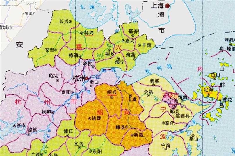 嘉兴市的区划调整，浙江省的第5大城市，为何有7个区县？