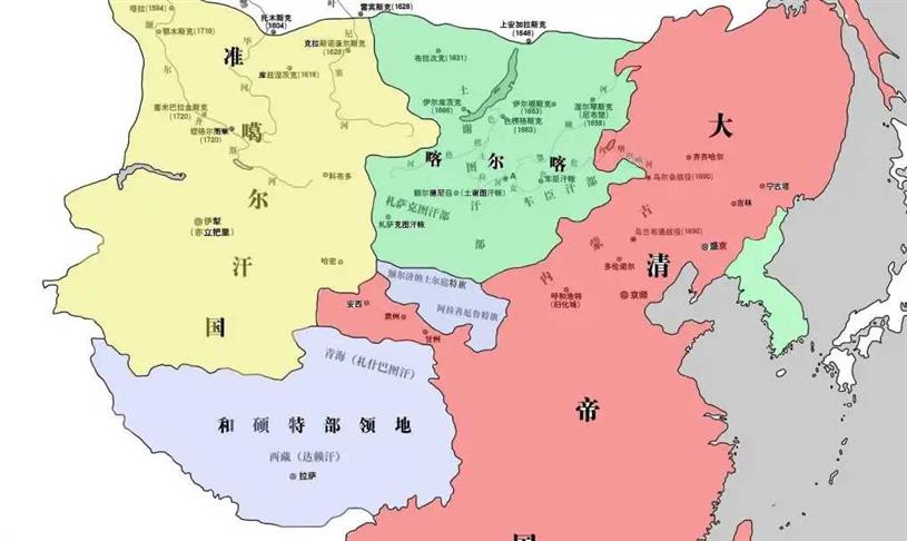 能够平定吴三桂，准噶尔只有6万军队，清朝为何无可奈何？