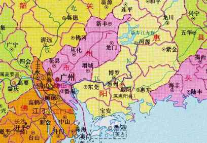 广东省的番禺县，广州市和佛山市之间，为何会反复争夺？