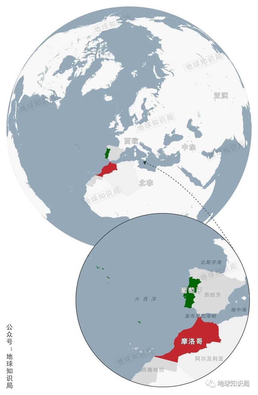 摩洛哥，把葡萄牙踢回老家 | 地球知识局