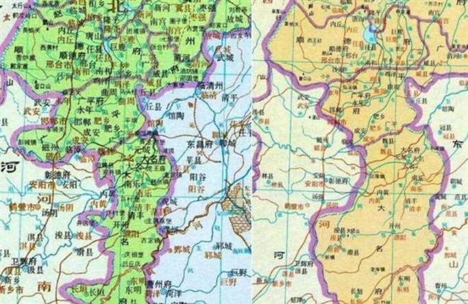 河北与河南的区划变动，河北省的8个县，为何划入了河南省？