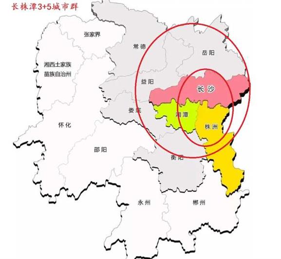 株洲市的区划变动，湖南省的重要城市，为何有9个区县？