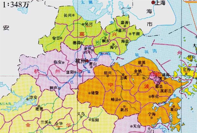 湖州市的区划变动，浙江省的重要城市，为何有5个区县？